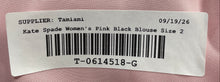 Load image into Gallery viewer, Kate Spade New York Womens Pink Black Sleeveless Blouse Top Size 2