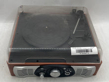 Load image into Gallery viewer, 1byone Black Headphone Jack 3-Speed Stereo Belt Drive Turntable Not Tested
