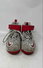 Load image into Gallery viewer, Nike Kids Air Griffey Max 1 Gray White And Red Lace-Up Sneakers Shoes Size 1Y