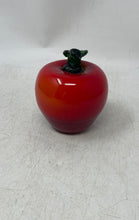 Load image into Gallery viewer, Apple Red Green Glass Collectible Home Decorative Paperweights