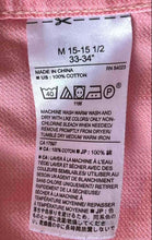 Load image into Gallery viewer, Banana Republic Mens Pink Cotton Standard Fit Dress Shirt Size M 15-15.5