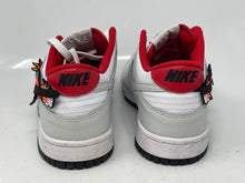Load image into Gallery viewer, Authentic Nike Boys Dunk Low Gray White Sneaker Shoes Size 6.5Y No Laces