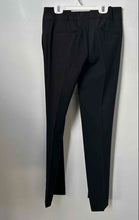 Load image into Gallery viewer, Boss Hugo Boss Womens Black Flat Front Slash Pockets Belt Loops Dress Pants Sz 4