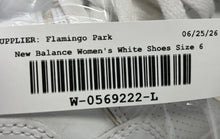 Load image into Gallery viewer, New Balance Unisex 550 BBW550BK White Lace-Up Sneaker Shoes Size M4.5 W6 B