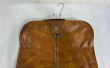 Load image into Gallery viewer, American Tourister Brown Leather Full-Zip Luggage Garment Carry On Suit Bag
