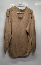 Load image into Gallery viewer, Love Change Womens Light Brown Chunky Knit Long Sleeve Pullover Sweater Size 3X