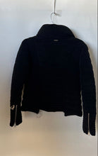 Load image into Gallery viewer, Guess Womens Teoma Black Long Sleeve Stand-Up Collar Full-Zip Puffer Jacket Sz S