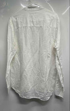 Load image into Gallery viewer, Zara Mens White Long Sleeve Regular Fit Henley Neck T-Shirt Size Medium
