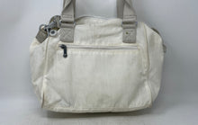 Load image into Gallery viewer, Kipling Womens White Charm Inner Pocket Adjustable Crossbody Strap Shoulder Bag