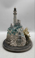Load image into Gallery viewer, Lenox Decor Multicolor Light And Land End Ceramic Light House By The Sea