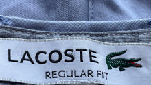 Load image into Gallery viewer, Lacoste Mens Purple Flat Front Slash Pocket Regular Fit Chino Shorts Size 34
