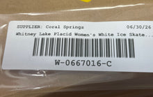 Load image into Gallery viewer, Lake Placid Whitney Womens White Leather Lace-Up Figure Ice Skates Size 3