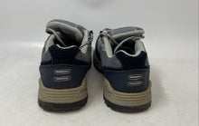 Load image into Gallery viewer, Brahma Womens Amy 2540824 Blue Gray Leather Lace-Up Work Sneaker Shoes Size 6.5