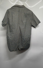 Load image into Gallery viewer, Psycho Bunny Mens Yellow Blue Short Sleeve Button-Up Shirt Size Medium