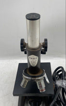Load image into Gallery viewer, Vintage Swift Black Silver Nine Fifty Series Compound Microscope Not Tested