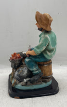 Load image into Gallery viewer, Unbranded Man With Beard Sitting By Campfire Decorative Collectible Figure