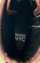 Load image into Gallery viewer, Madden NYC Kids Metallic Pink Round Toe Lace-Up Ankle Combat Boots Size 1