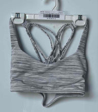 Load image into Gallery viewer, Lululemon Womens Free To Be Gray Space Dye Pullover Activewear Sports Bra Size 6