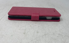 Load image into Gallery viewer, Tucch Womens Pink Leather Magnetic Flip Folio Wallet Cover For iPhone 7/8 W/ Box