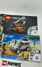 Load image into Gallery viewer, Lot Of 6 Pieces Assorted Lego Mixed Variety Instruction Manuals Booklets