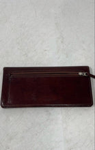 Load image into Gallery viewer, Gary's Womens Brown Leather ID Window Multiple Credit Card Slots Bi-Fold Wallet