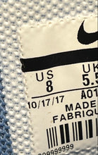 Load image into Gallery viewer, Nike Womens Air Force 1 Rebel XX Blue Lace-Up Ankle Sneakers Boots Size 8