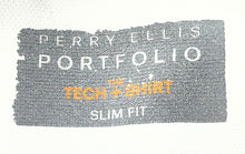 Load image into Gallery viewer, Perry Ellis Portfolio Mens Tech +Shirt White Long Sleeve Slim Dress Shirt Sz 17