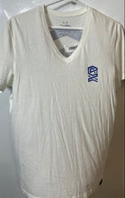 Load image into Gallery viewer, Armani Exchange Mens White Blue Graphic Print Cotton Pullover T-Shirt Size M