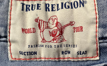 Load image into Gallery viewer, True Religion Mens Blue Denim Medium Wash Low-Rise Skinny Leg Jeans Pants Sz 29
