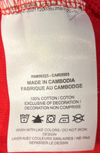 Load image into Gallery viewer, Nike Mens Jordan Jumpman Red Cotton Short Sleeve Crew Neck T-Shirt Size XL