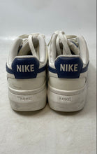 Load image into Gallery viewer, Nike Womens Court Vision Alta DM0113-102 White Blue Leather Sneaker Shoes Size 7
