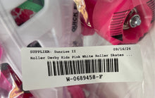 Load image into Gallery viewer, Roller Derby Kids Trac Star Pink White Adjustable Strap Roller Skates Size 3-6