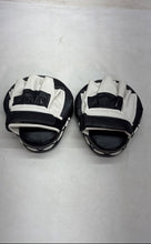 Load image into Gallery viewer, Valleycomfy Black And White Training Hit Boxing Curved Focus Punching Mitts