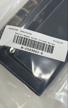 Load image into Gallery viewer, Mancini Womens Brown Black Patchwork Card Holder Flap Trifold Wallet