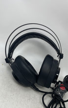 Load image into Gallery viewer, Taotique HD Stereo Black Green Over Ear Wired USB Gaming Headphones Not Tested