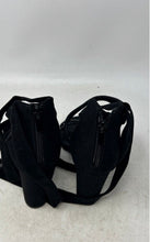 Load image into Gallery viewer, Torrid Womens Black Buckle Open Toe Zipper Rhinestone Strappy Heels Size 7.5 W