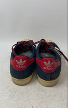 Load image into Gallery viewer, Adidas Mens Superstar Q16709 Blue Low Top Lace-Up Sneaker Shoes Size 10.5
