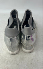 Load image into Gallery viewer, DKNY Womens Cosmos Gray Round Toe Wedge Heel Slip-On Sneakers Shoes Size 8