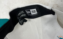 Load image into Gallery viewer, New Era Mens White Green NFL Miami Dolphins Snapback Cap One Size Fits Most