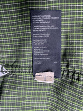 Load image into Gallery viewer, Tommy Hilfiger Mens Green Plaid Short Sleeve Regular Fit Button-Up Shirt Size L