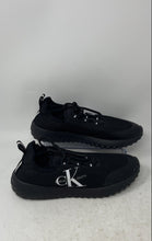 Load image into Gallery viewer, Calvin Klein Womens Patris Black Lace-Up Low Top Round Toe Sneakers Shoes Size 8
