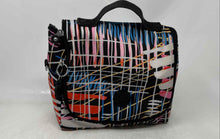 Load image into Gallery viewer, Kipling Womens Kichirou Multicolor Abstract Insulated Adjustable Strap Lunch Bag