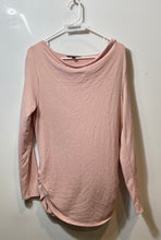 Load image into Gallery viewer, Banana Republic Womens Pink Long Sleeve Boat Neck Pullover Blouse Top Size M