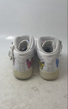 Load image into Gallery viewer, Nike Boys Air Force 1 Mid White Butterfly Print Lace-Up Sneakers Shoes Size 6.5Y