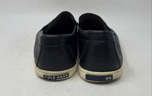Load image into Gallery viewer, Cole Haan Mens Black Leather Moc Toe Slip-On Penny Loafer Shoes Size 8.5M