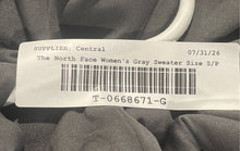 Load image into Gallery viewer, The North Face Womens Gray Long Sleeve Mock Neck Lanna Pullover Hoodie Size S/P
