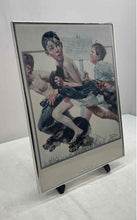 Load image into Gallery viewer, Norman Rockwell Wall Hanging Home Decor No Swimming Framed Art Painting