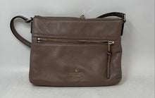 Load image into Gallery viewer, Kate Spade New York Womens Brown Leather Adjustable Strap Crossbody Bag