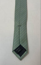 Load image into Gallery viewer, Michael Kors Mens Green Blue Printed Adjustable Formal Designer Tie