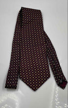 Load image into Gallery viewer, Christian Dior Monsieur Mens Red Printed Adjustable Designer Tie